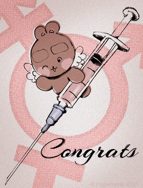 Trans Congrats card