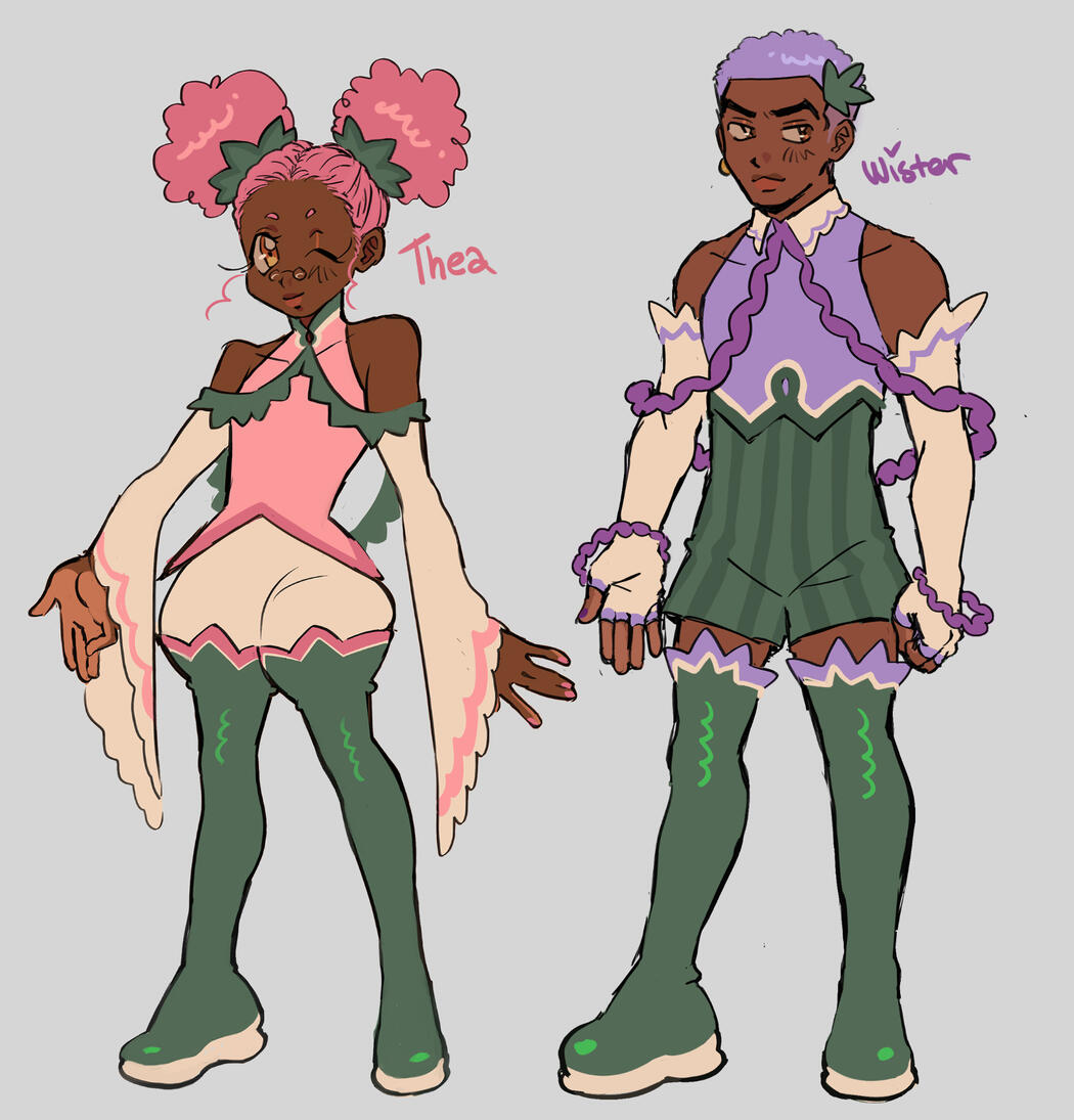 Magical Girl/Boy designs