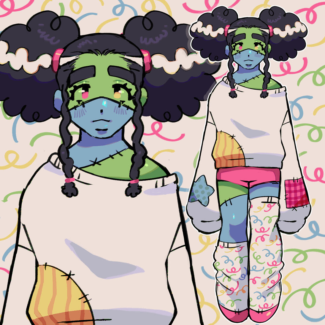 Frankenstein's monster girl