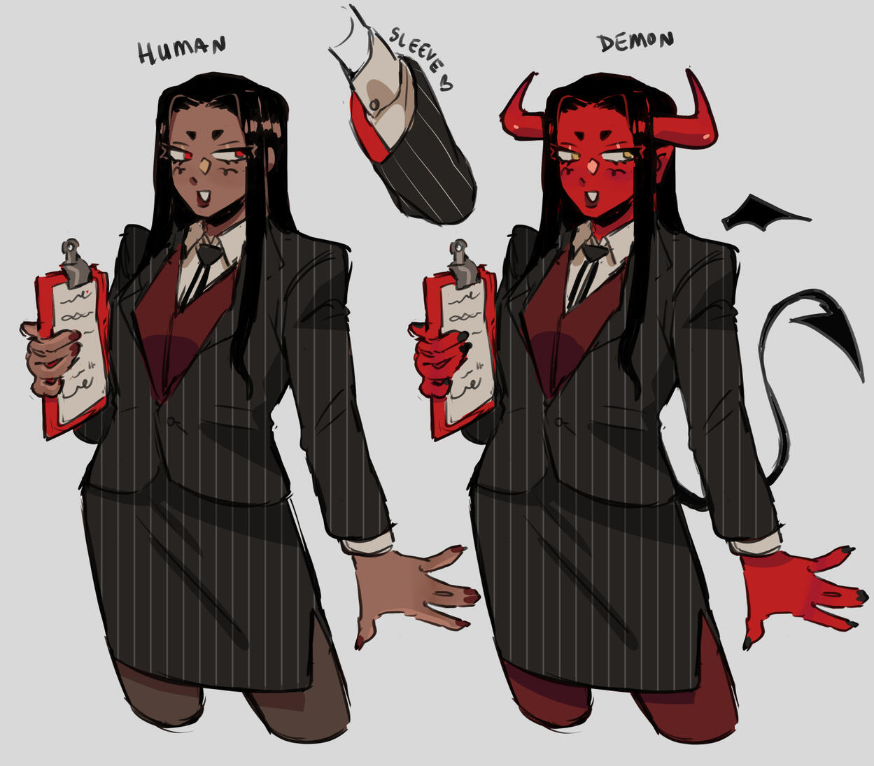 'Victoria' demon design