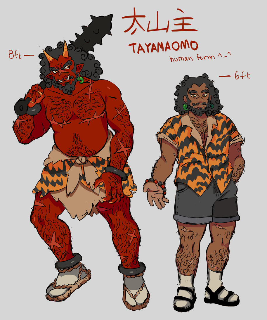 'Tayamaomo' Oni Design