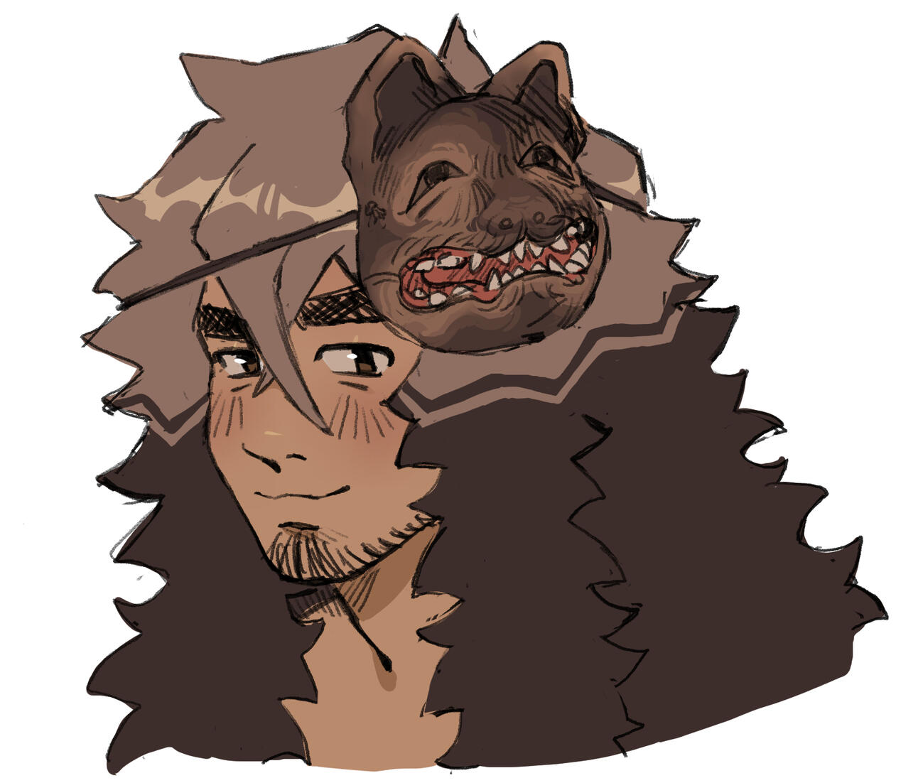 tanuki mask