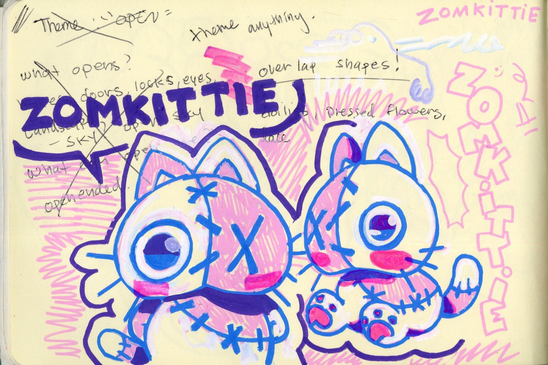 Doodle page